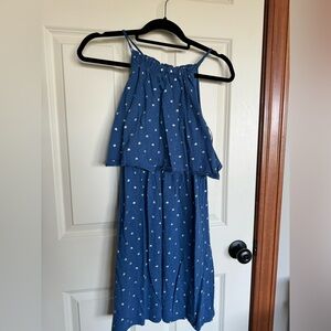 Casual polka dot dress